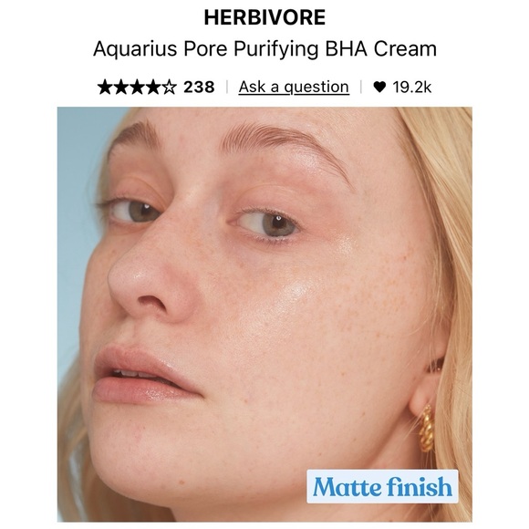 Herbivore Aquarius Pore Purifying Cream - Picture 6 of 6